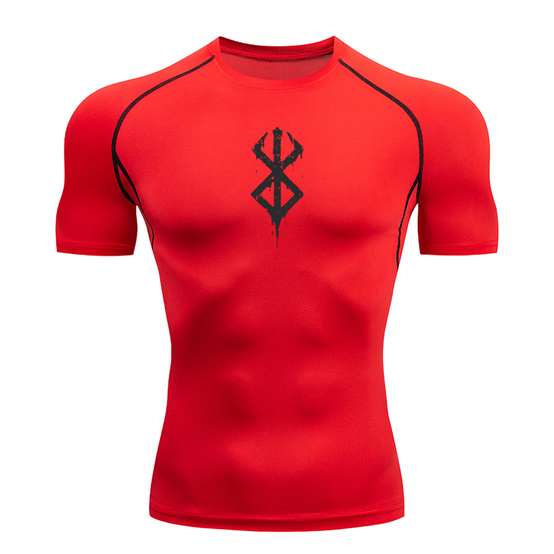Brand Compression Tee – BerserkChains™
